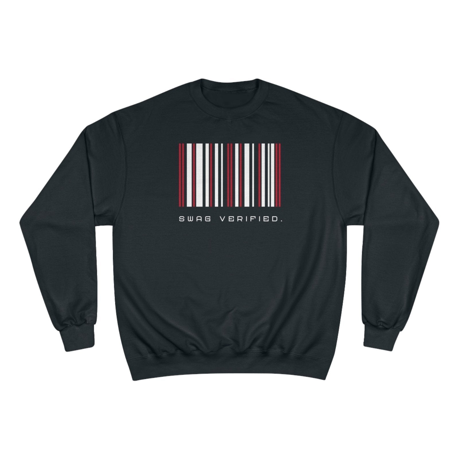 Unisex Graphic Pullover Champion Sweatshirt - Swag Verified. Barcode | US - Ohhh So Swag