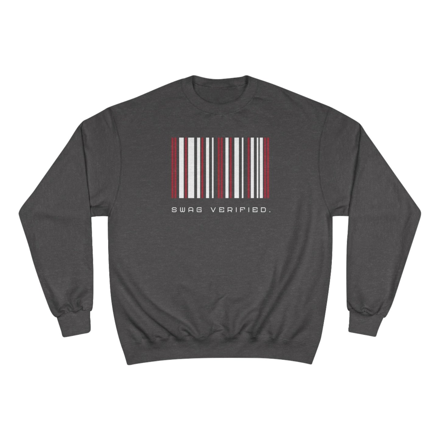 Unisex Graphic Pullover Champion Sweatshirt - Swag Verified. Barcode | US - Ohhh So Swag