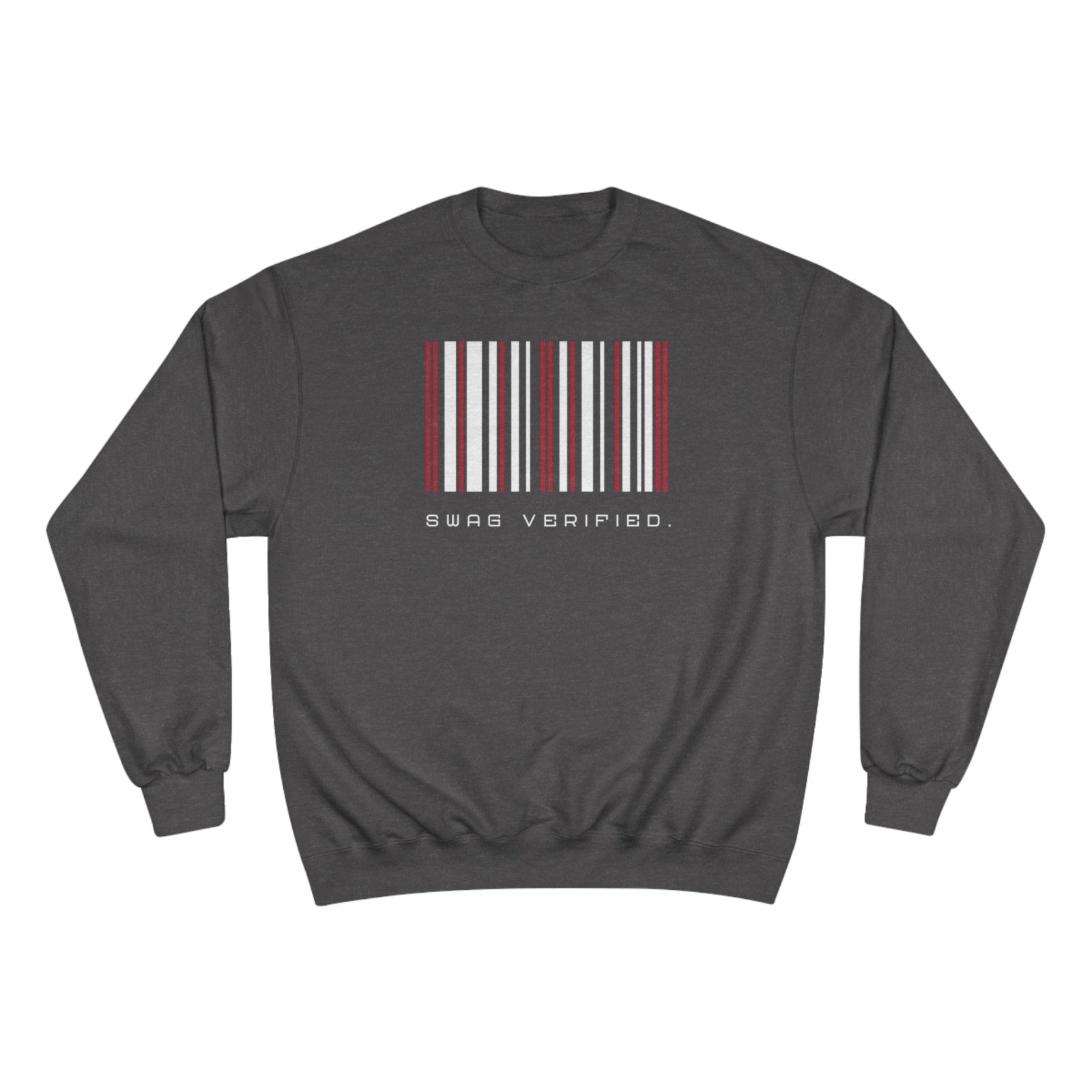 Unisex Graphic Pullover Champion Sweatshirt - Swag Verified. Barcode | US - Ohhh So Swag