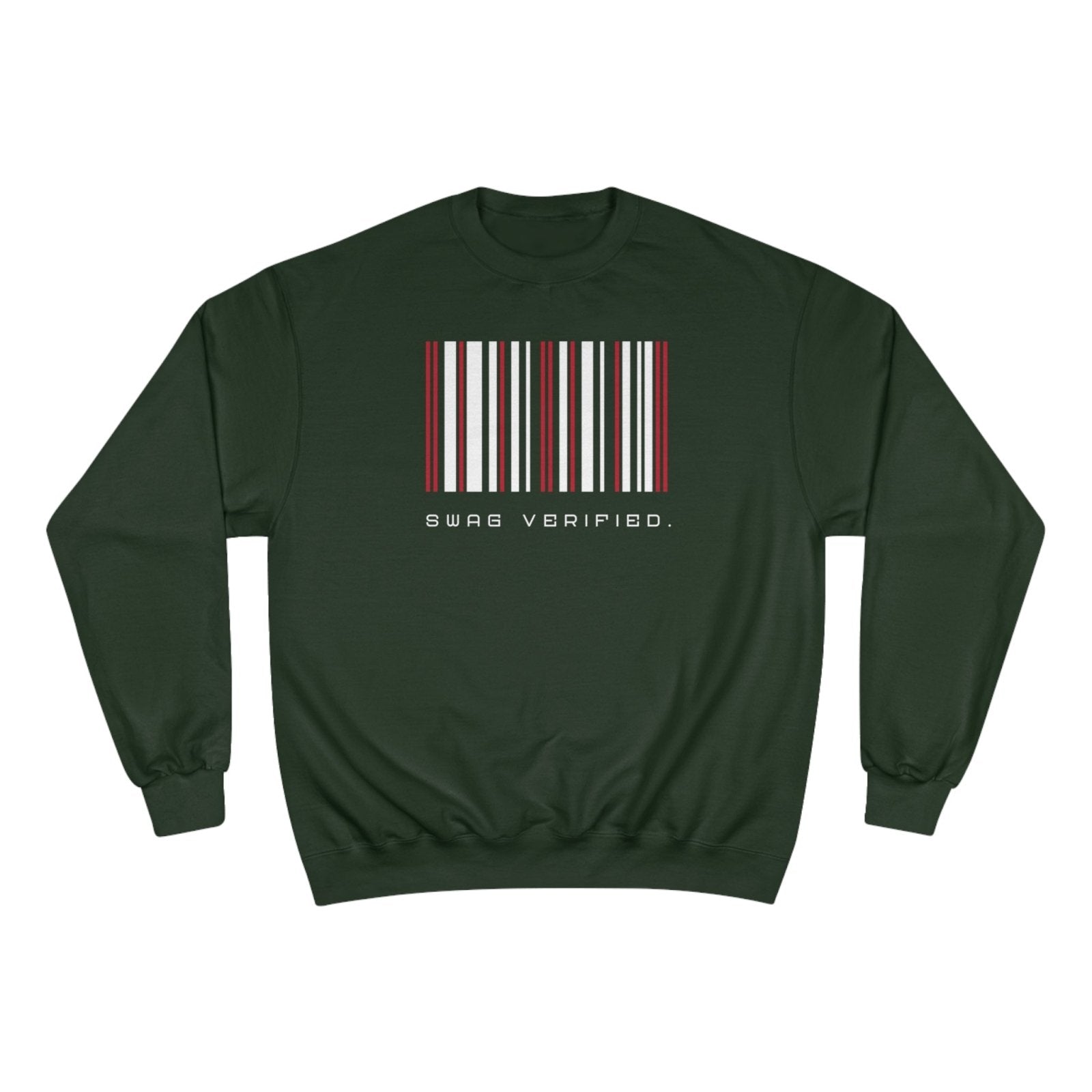 Unisex Graphic Pullover Champion Sweatshirt - Swag Verified. Barcode | US - Ohhh So Swag