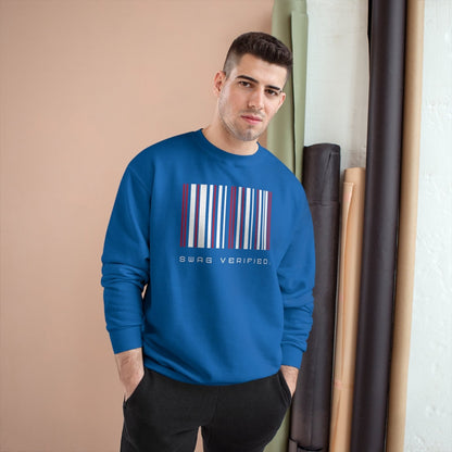 Unisex Graphic Pullover Champion Sweatshirt - Swag Verified. Barcode | US - Ohhh So Swag