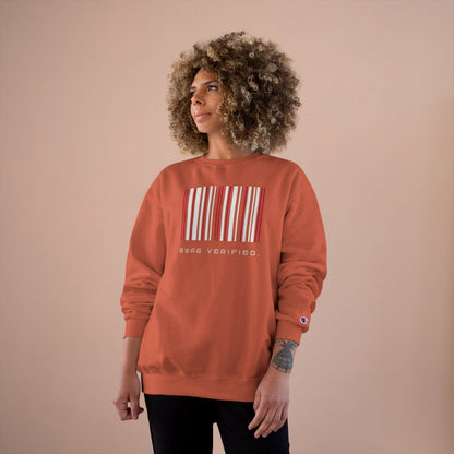 Unisex Graphic Pullover Champion Sweatshirt - Swag Verified. Barcode | US - Ohhh So Swag