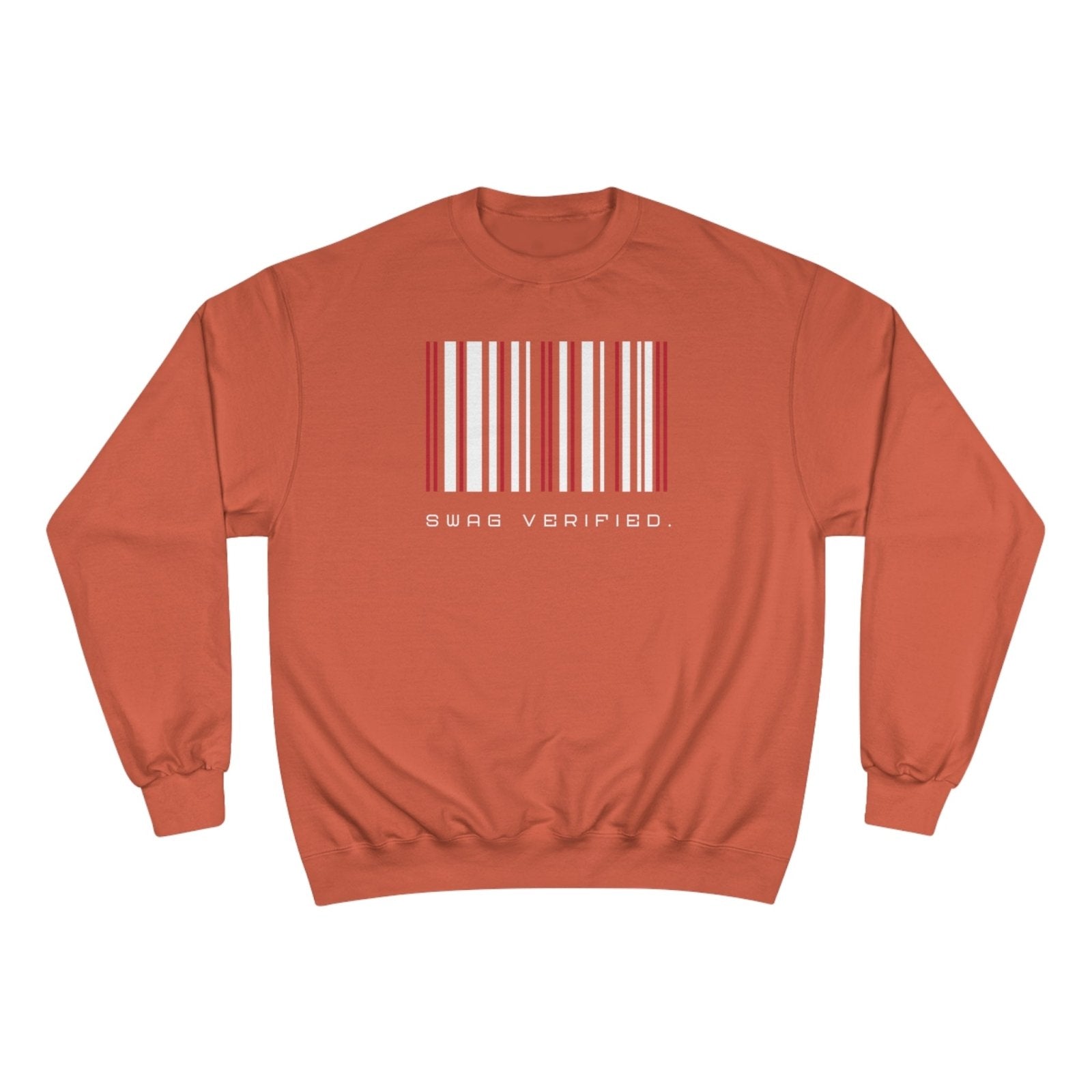 Unisex Graphic Pullover Champion Sweatshirt - Swag Verified. Barcode | US - Ohhh So Swag