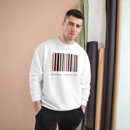 Unisex Graphic Pullover Champion Sweatshirt - Swag Verified. Barcode | US - Ohhh So Swag