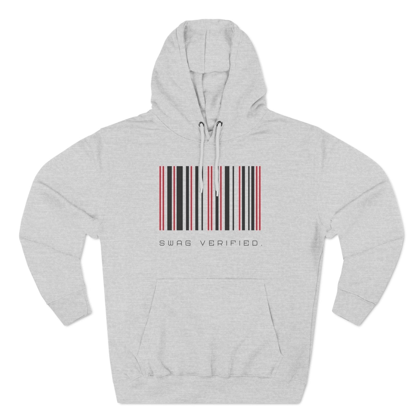 Unisex Premium Pullover Graphic Hoodie - Swag Verified. Barcode | CA - Ohhh So Swag