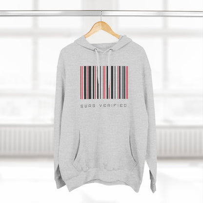 Unisex Premium Pullover Graphic Hoodie - Swag Verified. Barcode | CA - Ohhh So Swag