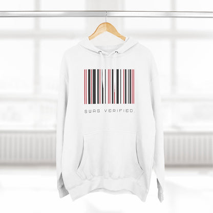 Unisex Premium Pullover Graphic Hoodie - Swag Verified. Barcode | CA - Ohhh So Swag