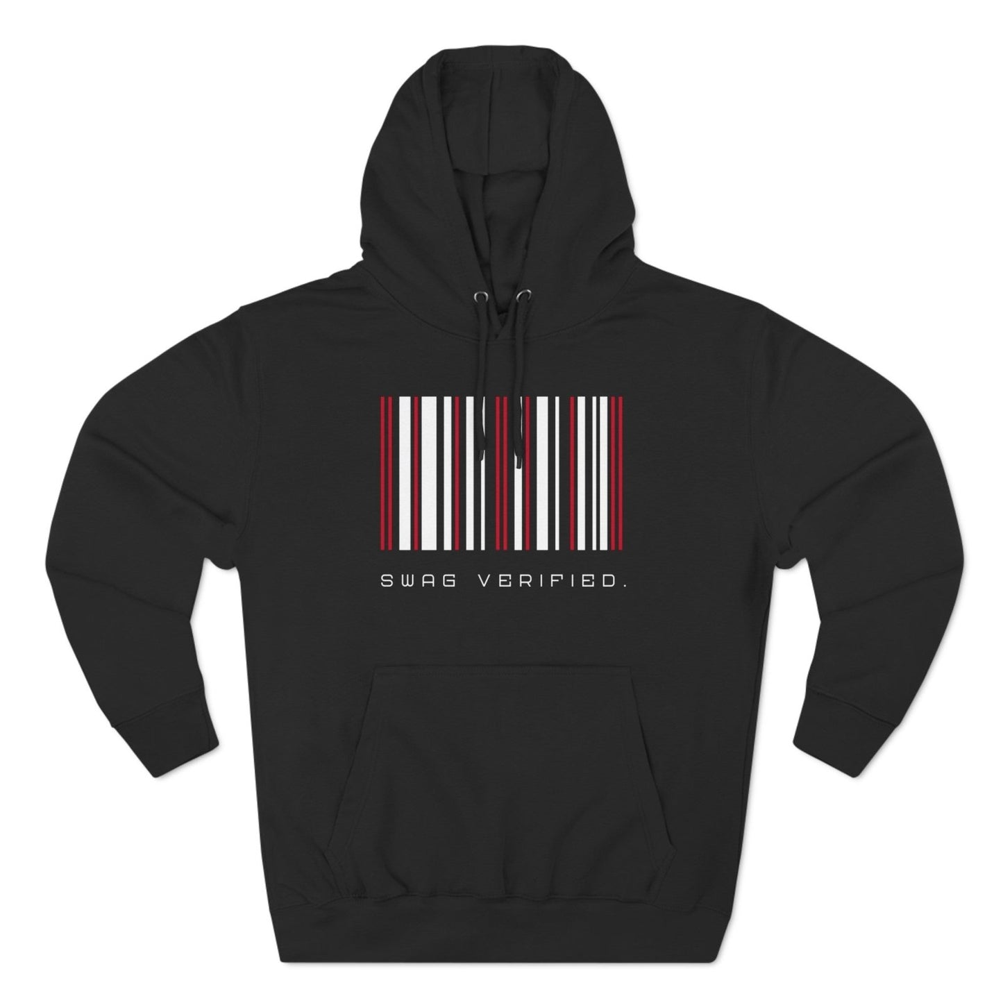 Unisex Premium Pullover Graphic Hoodie - Swag Verified. Barcode | CA - Ohhh So Swag