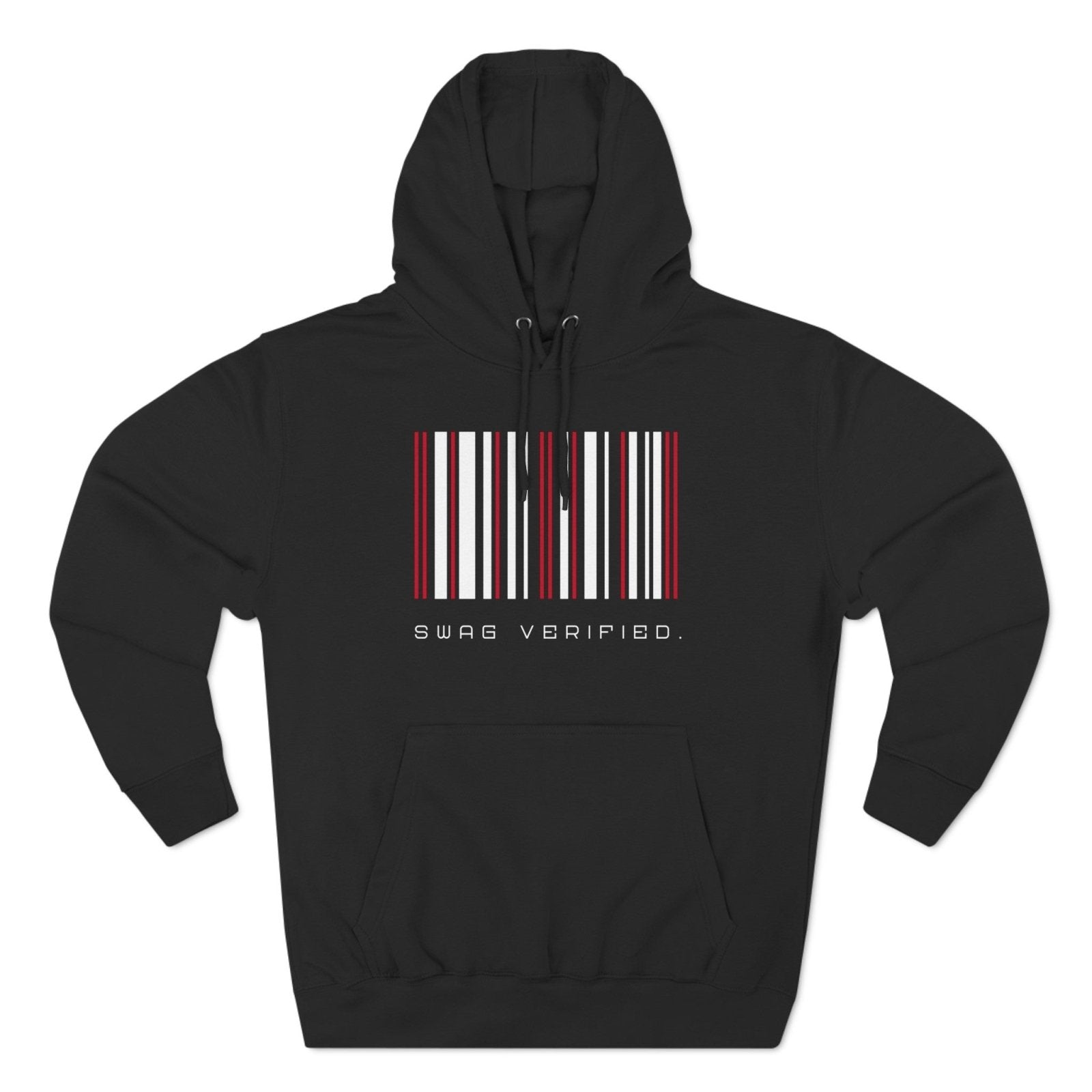 Unisex Premium Pullover Graphic Hoodie - Swag Verified. Barcode | CA - Ohhh So Swag