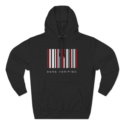 Unisex Premium Pullover Graphic Hoodie - Swag Verified. Barcode | CA - Ohhh So Swag