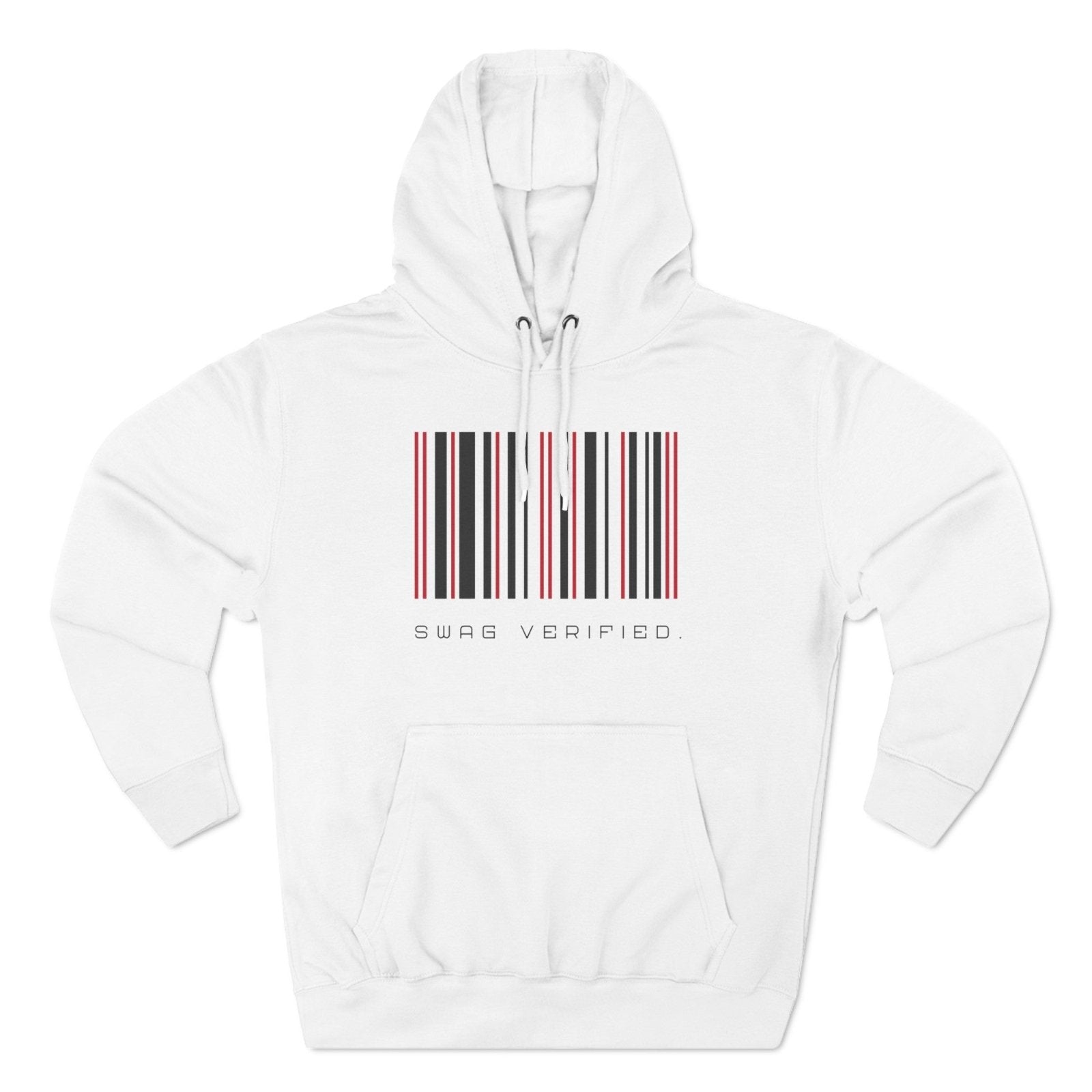 Unisex Premium Pullover Graphic Hoodie - Swag Verified. Barcode | CA - Ohhh So Swag