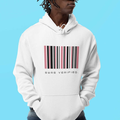 Unisex Premium Pullover Hoodie - Swag Verified. Barcode | US - Ohhh So Swag