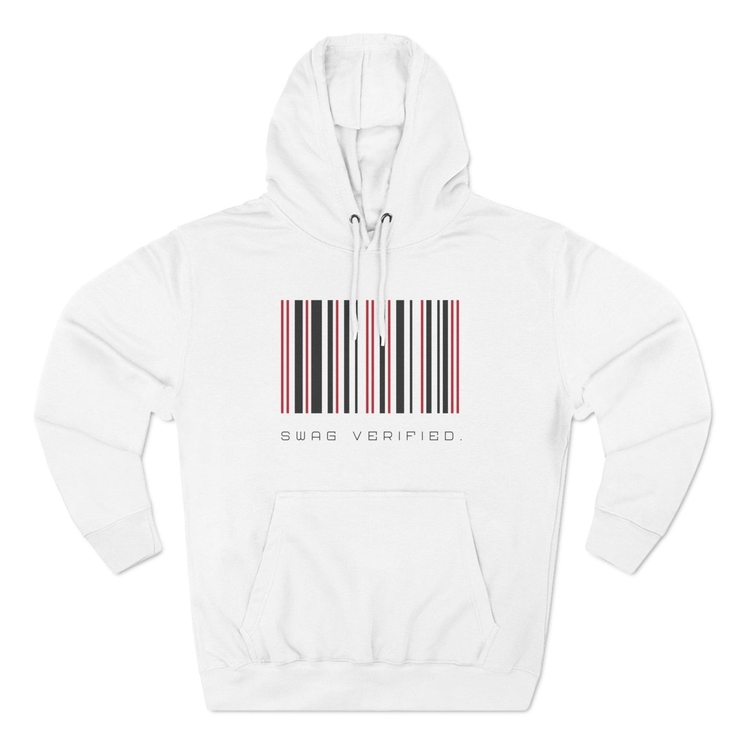 Unisex Premium Pullover Hoodie - Swag Verified. Barcode | US - Ohhh So Swag