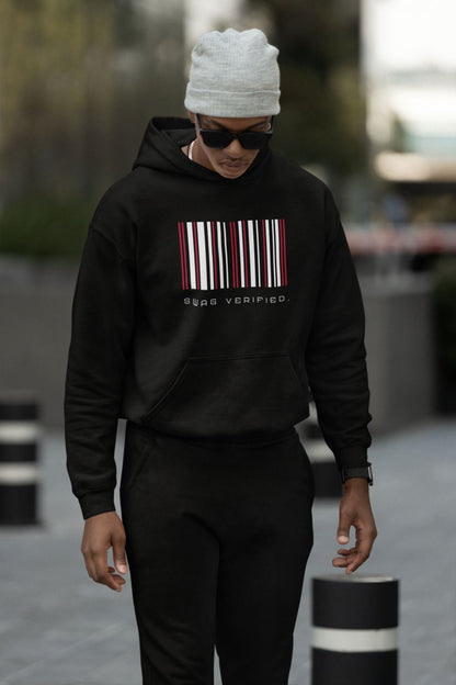 Unisex Premium Pullover Hoodie - Swag Verified. Barcode | US - Ohhh So Swag
