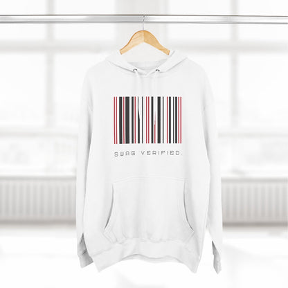 Unisex Premium Pullover Hoodie - Swag Verified. Barcode | US - Ohhh So Swag