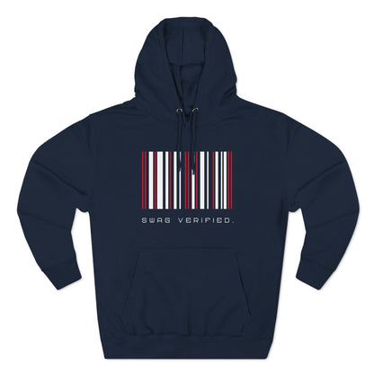 Unisex Premium Pullover Hoodie - Swag Verified. Barcode | US - Ohhh So Swag