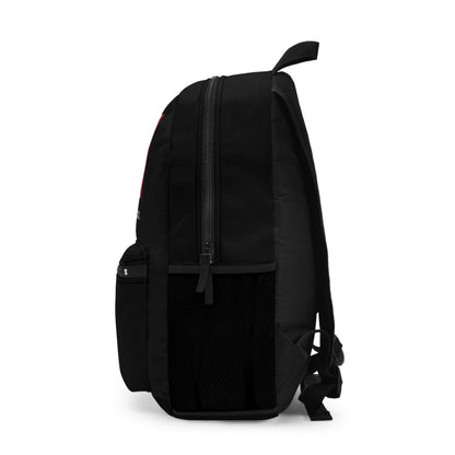 Unisex Water Resistant Backpack with Laptop Compartment, Black - Swag Verified. Barcode | US - Ohhh So Swag