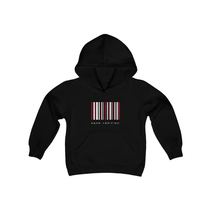 Unisex Youth Hooded Sweatshirt - Swag Verified. Barcode | CA - Ohhh So Swag