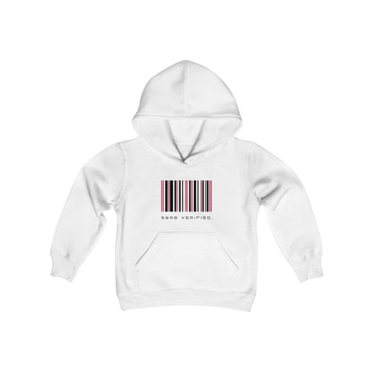 Unisex Youth Hooded Sweatshirt - Swag Verified. Barcode | CA - Ohhh So Swag