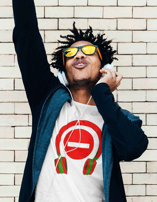 US | Cool Music Lover T-Shirt, Classic Soft Style – Do Not Disturb, I’m Vibing. - Ohhh So Swag