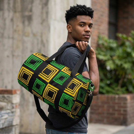 US | Duffel Bag, Jamaica Colors – J.A. Squared - Ohhh So Swag
