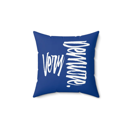 Very Demure Blue Throw Pillow for Couch Sofa Chair Bed | US - Ohhh So Swag