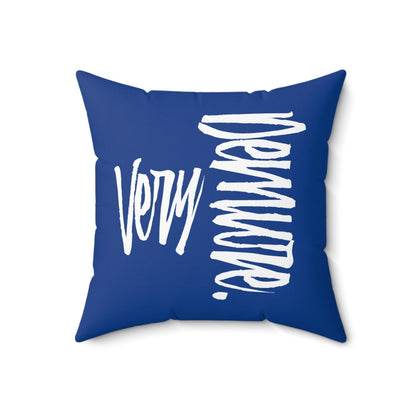 Very Demure Blue Throw Pillow for Couch Sofa Chair Bed | US - Ohhh So Swag