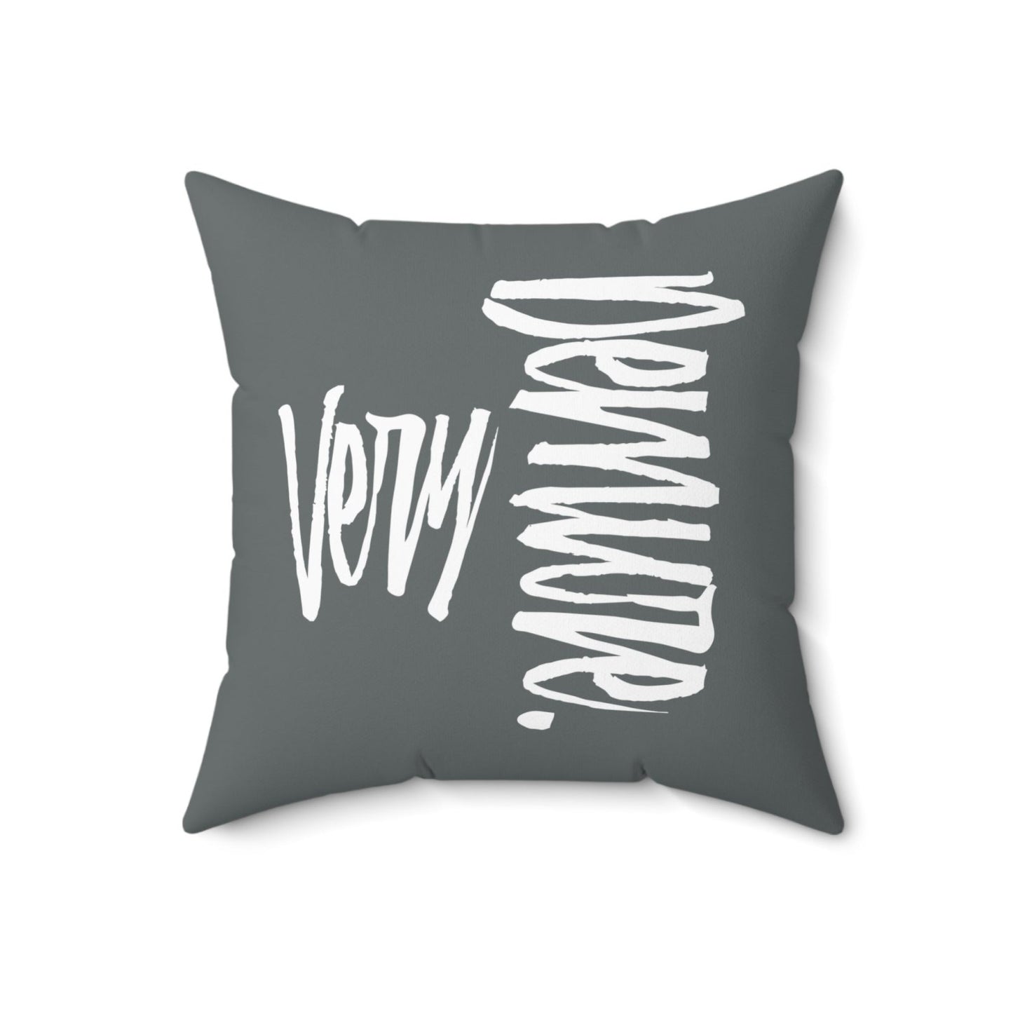Very Demure Grey Throw Pillow for Bed Sofa Home Office | US - Ohhh So Swag