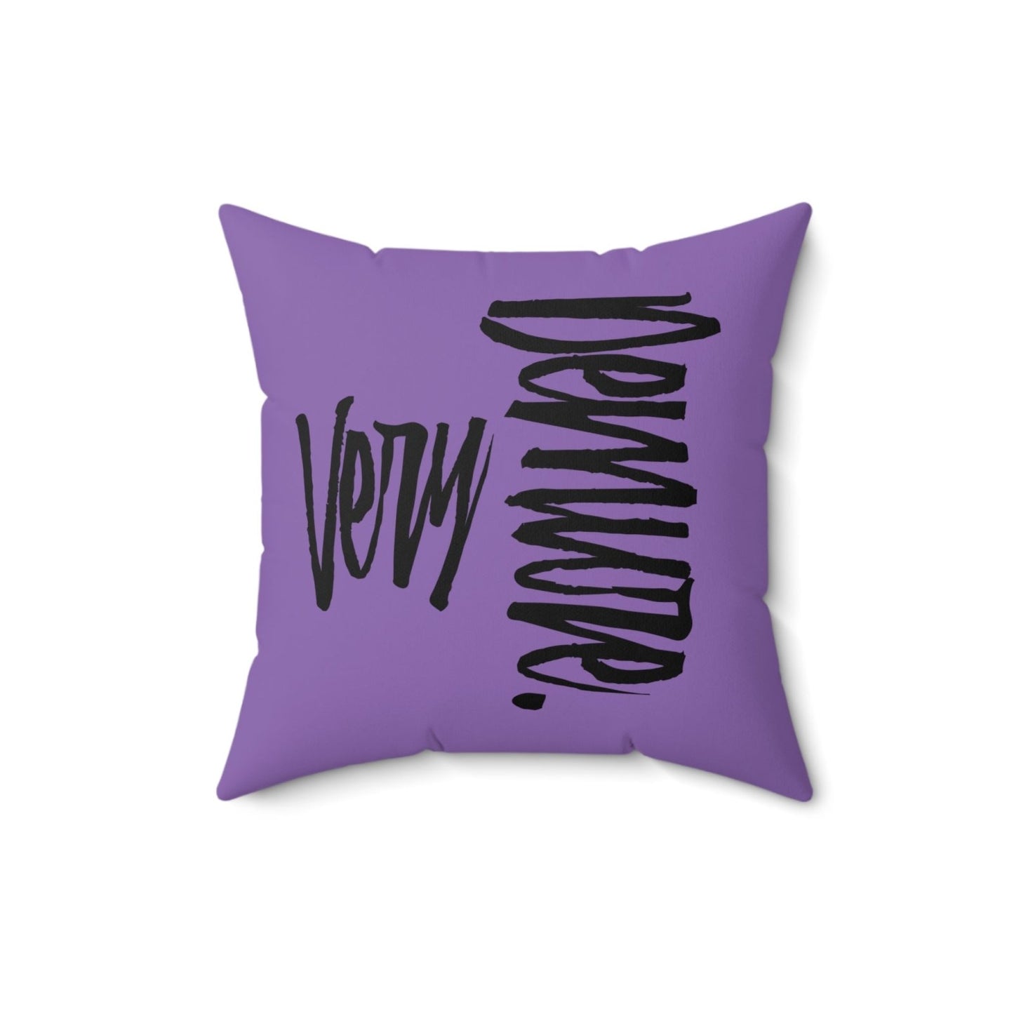 Very Demure Light Purple Throw Pillow, Girls Home Decor | US - Ohhh So Swag