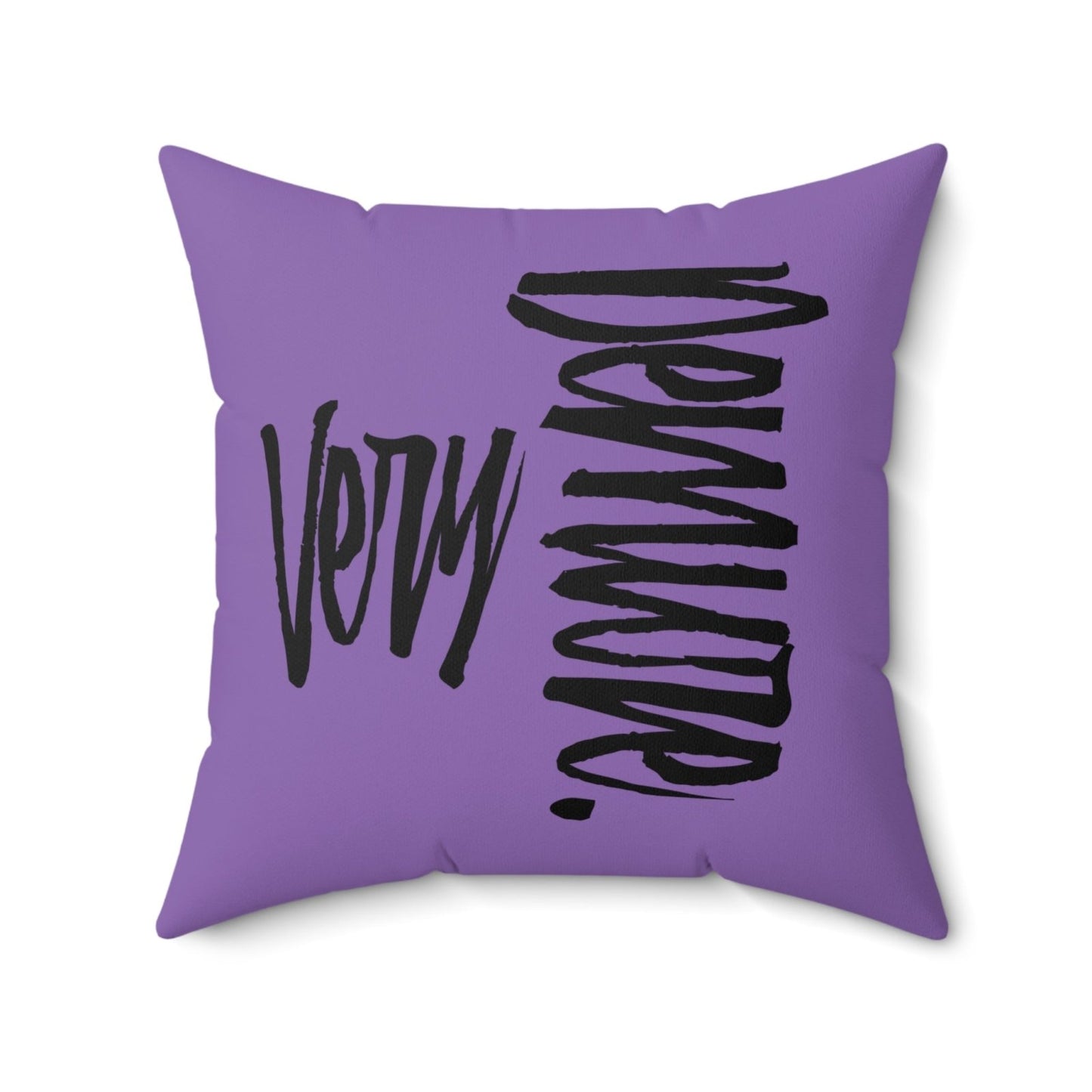 Very Demure Light Purple Throw Pillow, Girls Home Decor | US - Ohhh So Swag