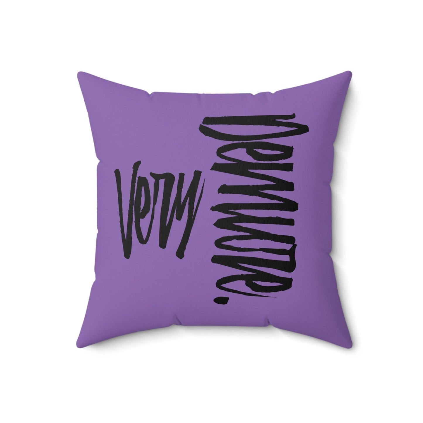 Very Demure Light Purple Throw Pillow, Girls Home Decor | US - Ohhh So Swag