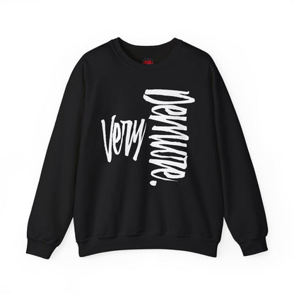 Very Demure Medium Heavy Crewneck Sweatshirt, Men's, Women's, Unisex | CA - Ohhh So Swag