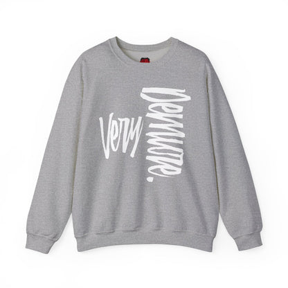 Very Demure Medium Heavy Crewneck Sweatshirt, Men's, Women's, Unisex | CA - Ohhh So Swag