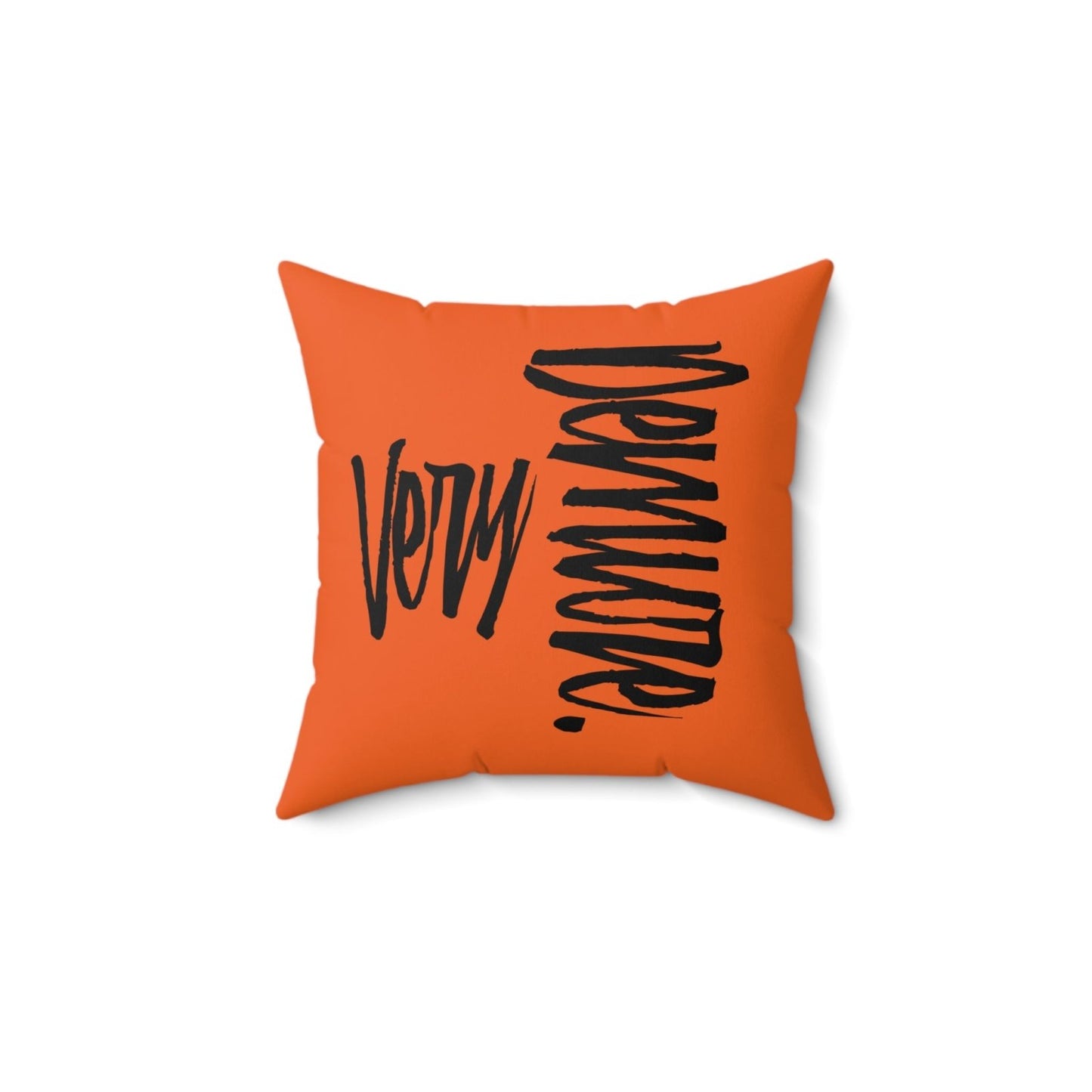 Very Demure Orange Throw Pillow, Fall Autumn Decor | US - Ohhh So Swag