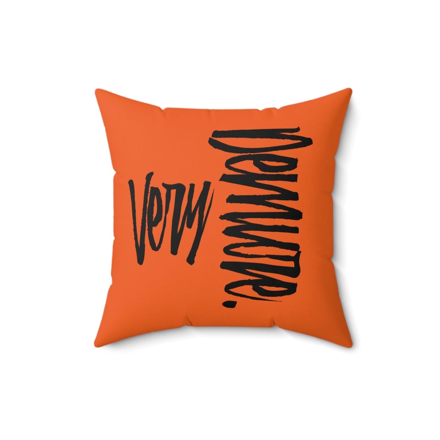 Very Demure Orange Throw Pillow, Fall Autumn Decor | US - Ohhh So Swag