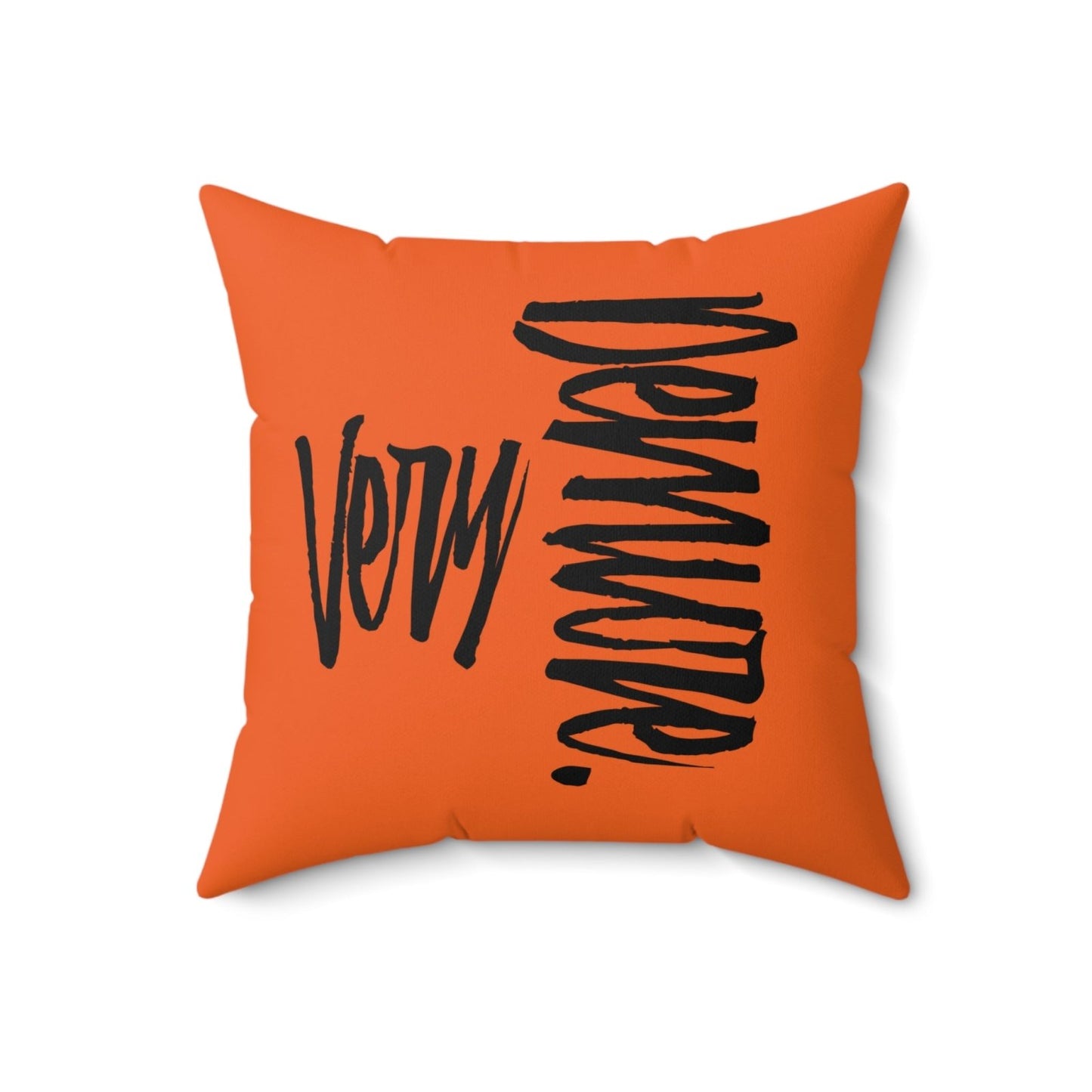 Very Demure Orange Throw Pillow, Fall Autumn Decor | US - Ohhh So Swag