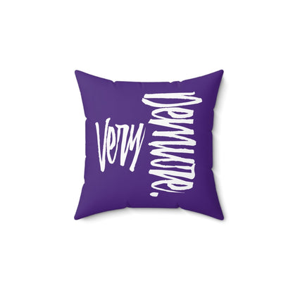 Very Demure Purple Throw Pillow for Couch, Chair, Bed | US - Ohhh So Swag