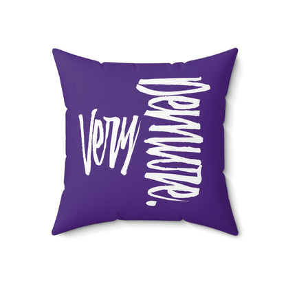 Very Demure Purple Throw Pillow for Couch, Chair, Bed | US - Ohhh So Swag