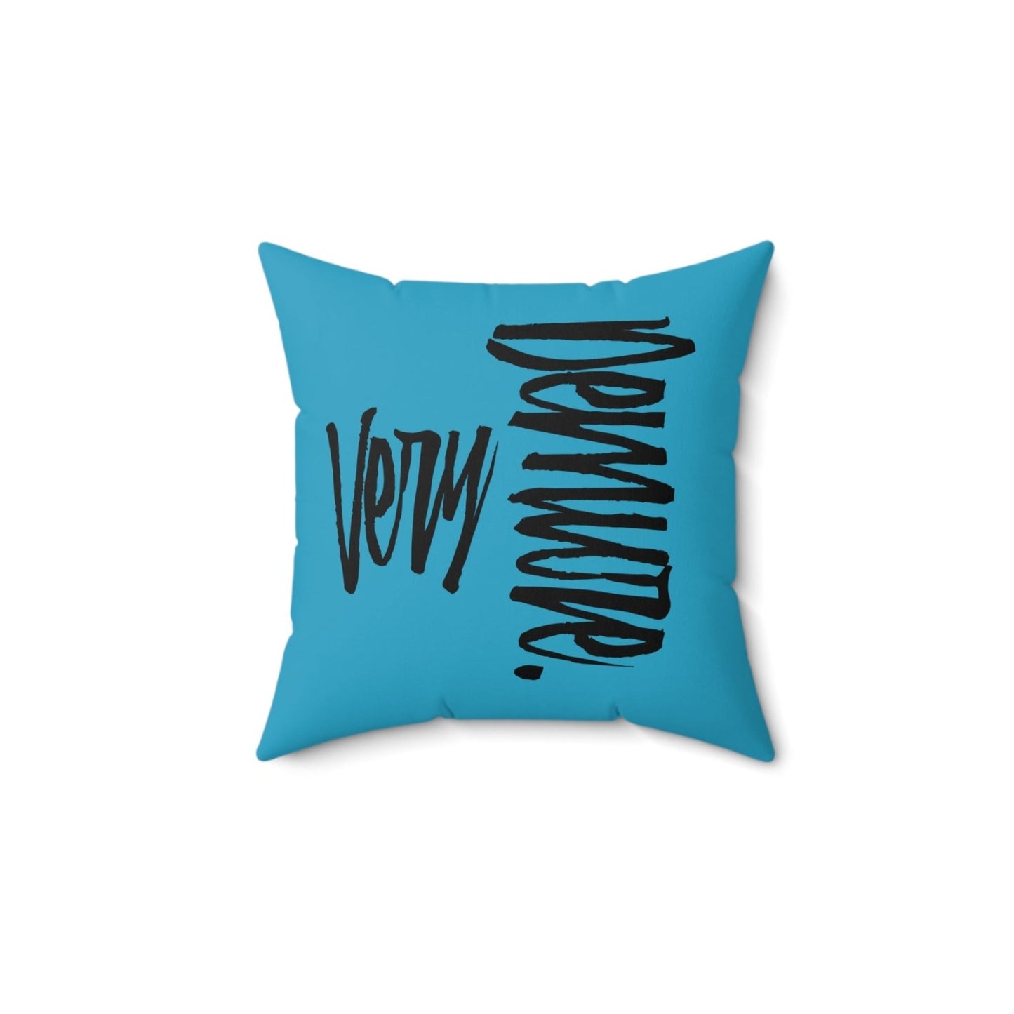 Very Demure Turquoise Throw Pillow 14 16 18 20 inch | US - Ohhh So Swag
