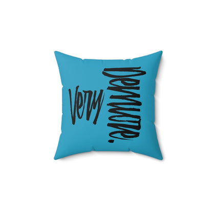 Very Demure Turquoise Throw Pillow 14 16 18 20 inch | US - Ohhh So Swag