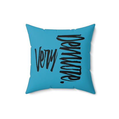 Very Demure Turquoise Throw Pillow 14 16 18 20 inch | US - Ohhh So Swag