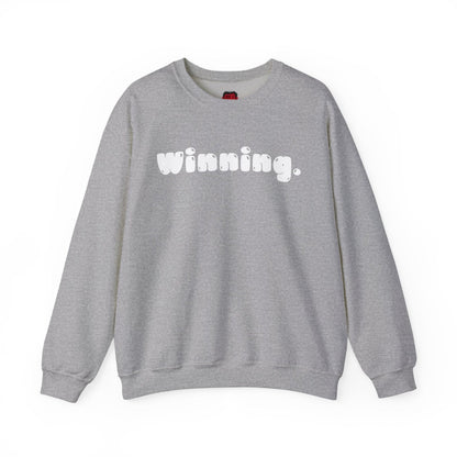 Winning Crewneck Sweatshirt for Men and Women, Medium Heavy | CA - Ohhh So Swag