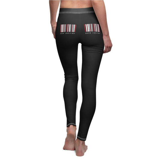 Women's Casual Leggings (Black) - Swag Verified. Barcode | US - Ohhh So Swag