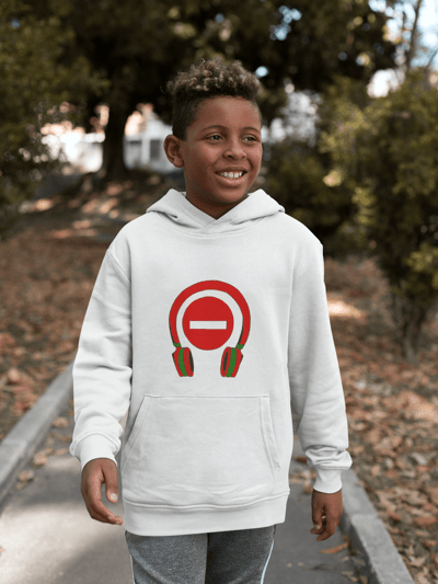 Youth Graphic Do Not Disturb Hoodie for Music Enthusiast – Do Not Disturb, I'm Vibing. | CA - Ohhh So Swag