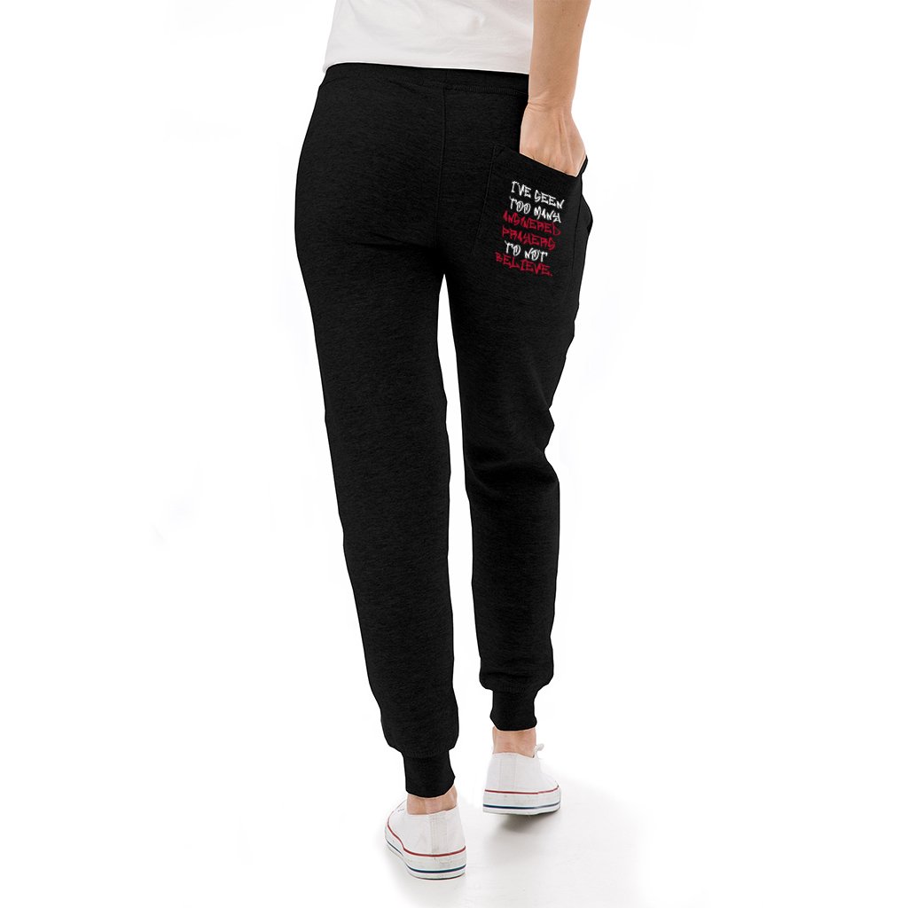 Black Fleece Joggers - I've Seen Too Many Answered Prayers to Not Believe | US - Ohhh So Swag