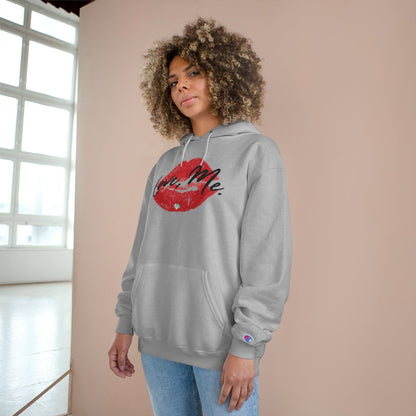 Champion Pullover Hoodie, Red Kiss Lips, Green Heart – Love, Me. | CA - Ohhh So Swag