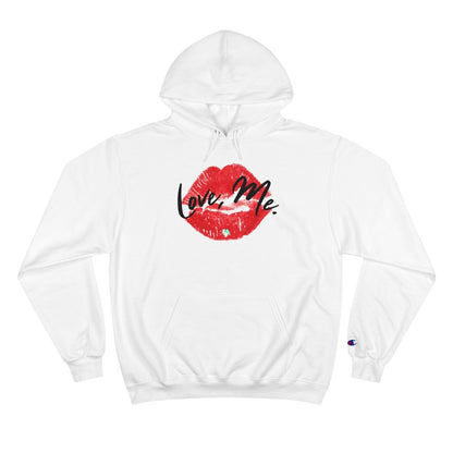 Champion Pullover Hoodie, Red Kiss Lips, Green Heart – Love, Me. | CA - Ohhh So Swag