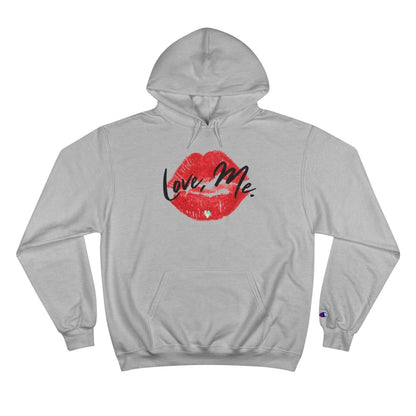 Champion Pullover Hoodie, Red Kiss Lips, Green Heart – Love, Me. | CA - Ohhh So Swag