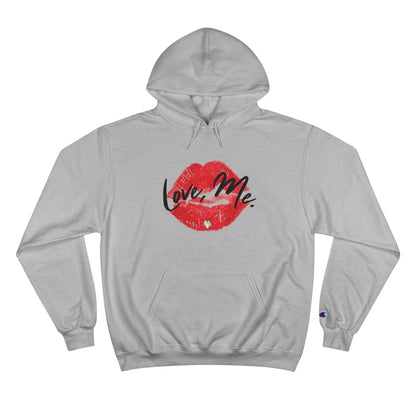 Champion Pullover Hoodie, Red Kiss Lips, Green Heart – Love, Me. | US - Ohhh So Swag