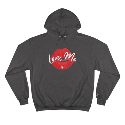 Champion Pullover Hoodie, Red Kiss Lips, Green Heart – Love, Me. | US - Ohhh So Swag